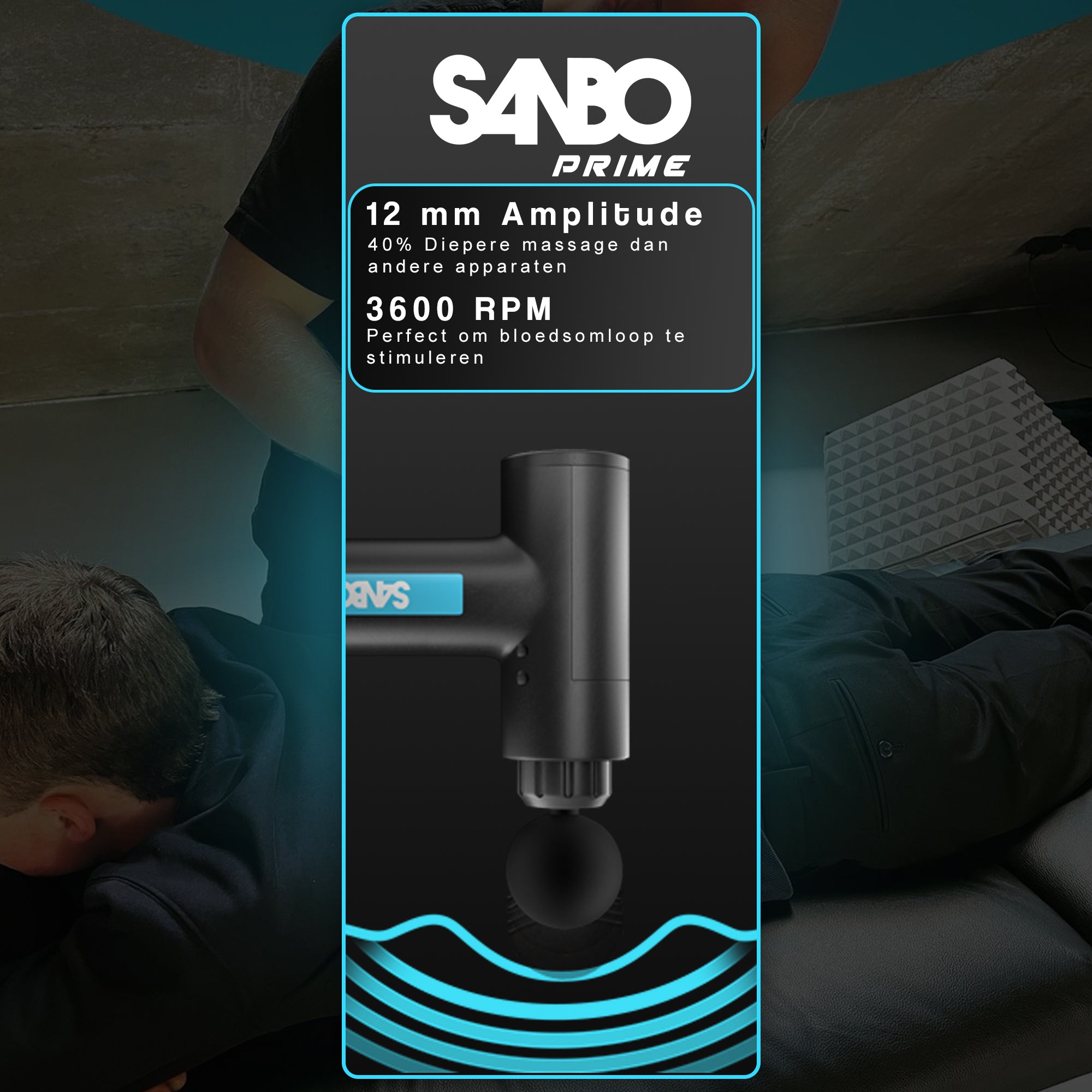 SANBO Massage Gun Prime - SANBO Sports