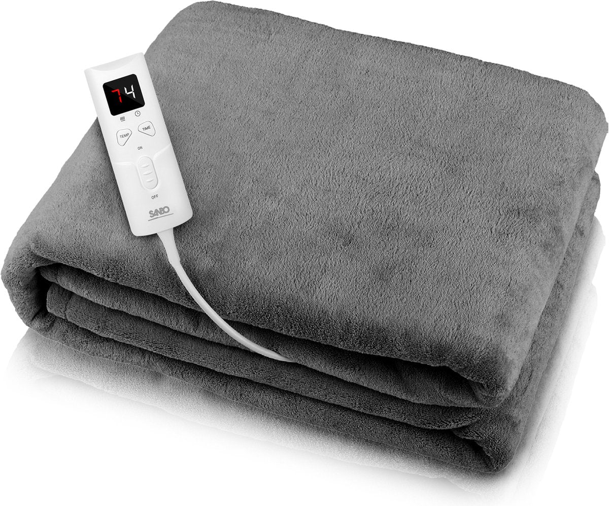 Sanbo Elektrische Deken - 180 x 130 cm - Wasmachinebestendig - SANBO Sports