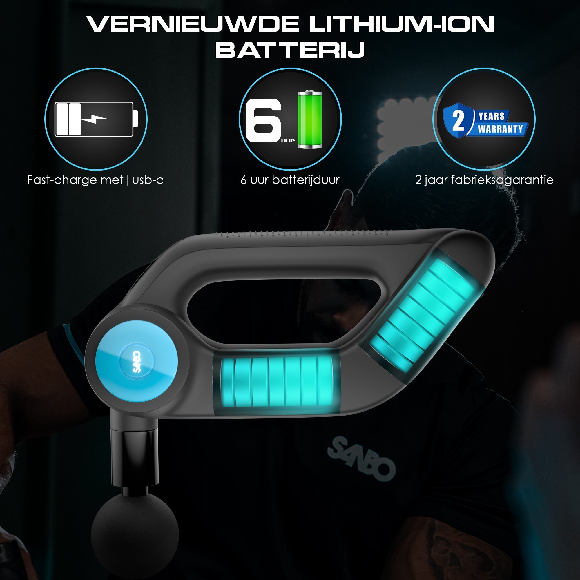 Sanbo - Massage Gun - Pro Plus - SANBO Sports