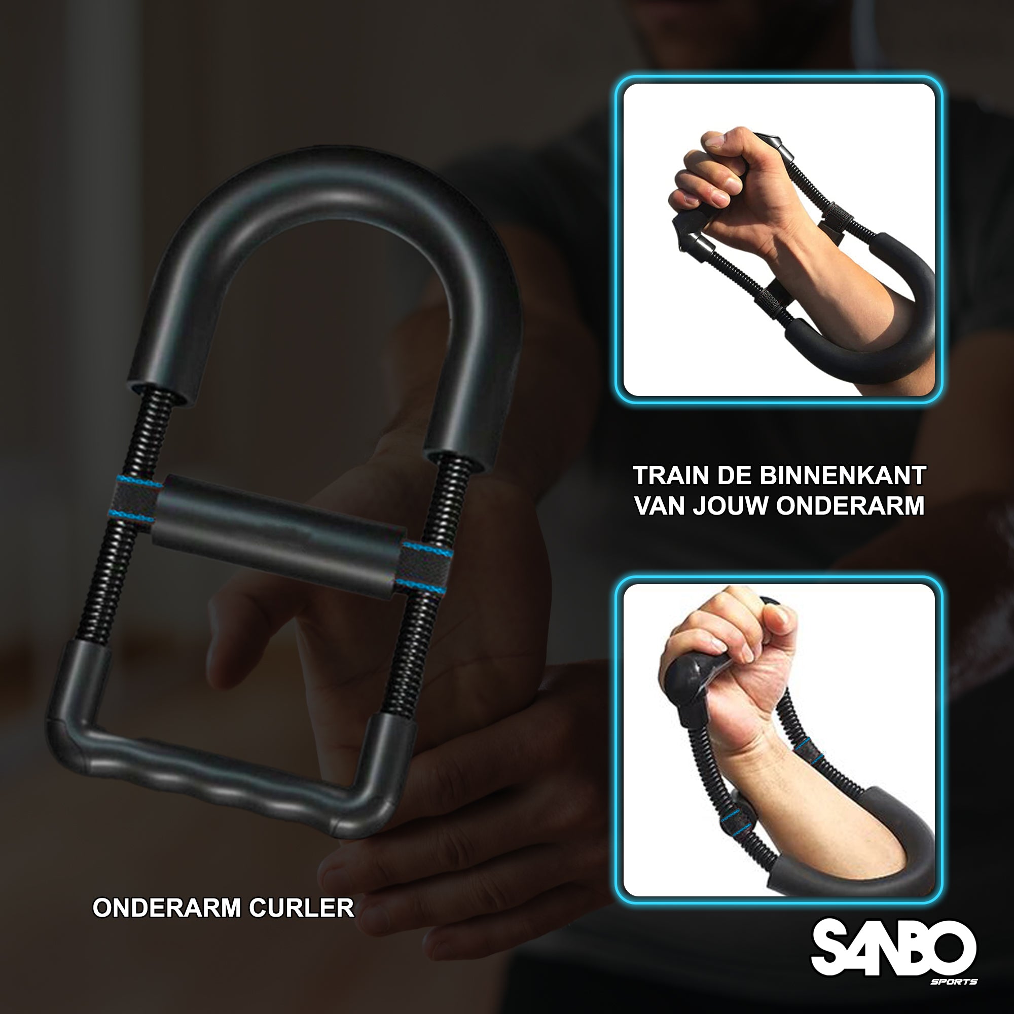 Sanbo Handtrainer Set - Incl. Onderarm Trainer - SANBO Sports