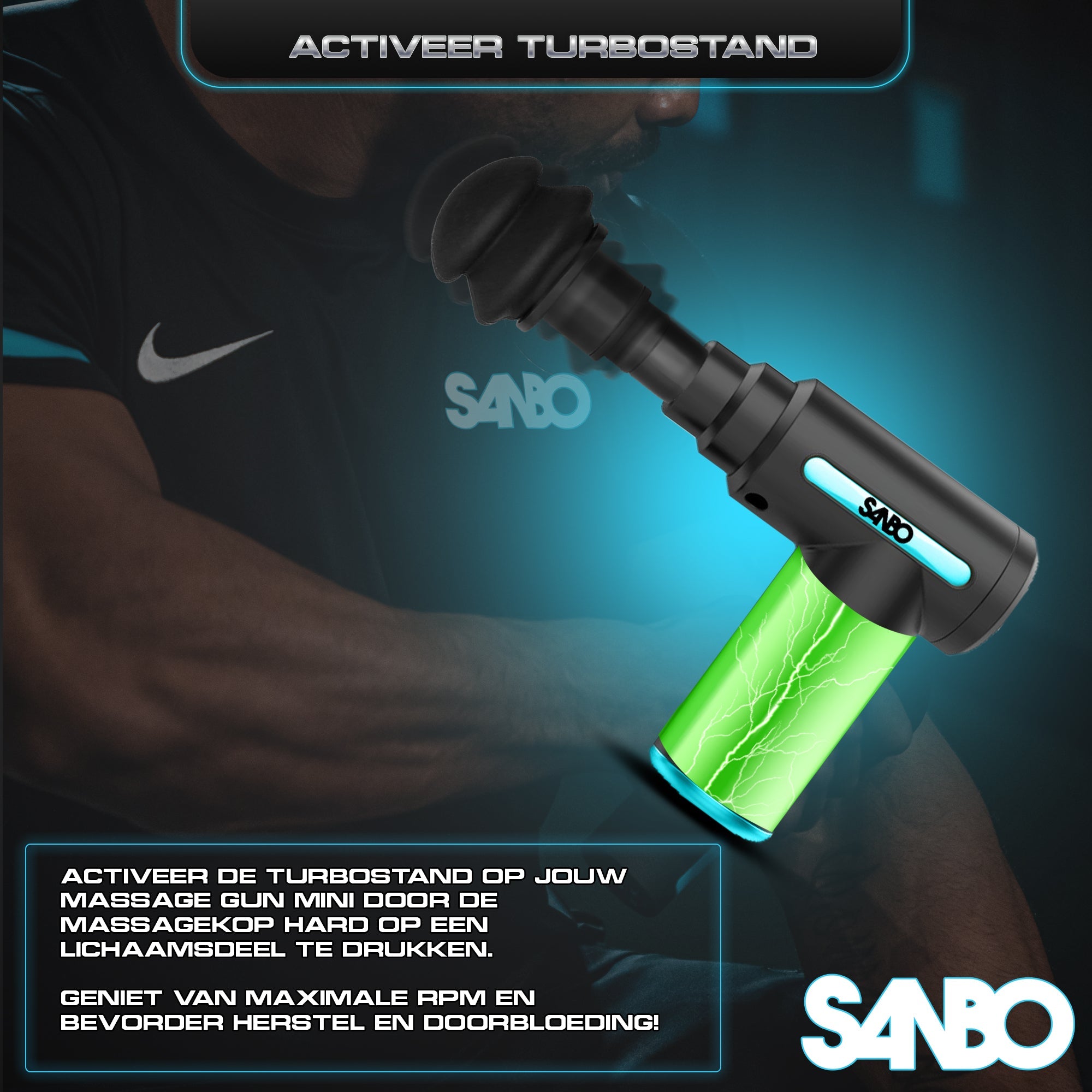 SANBO Massage Gun Mini - SANBO Sports