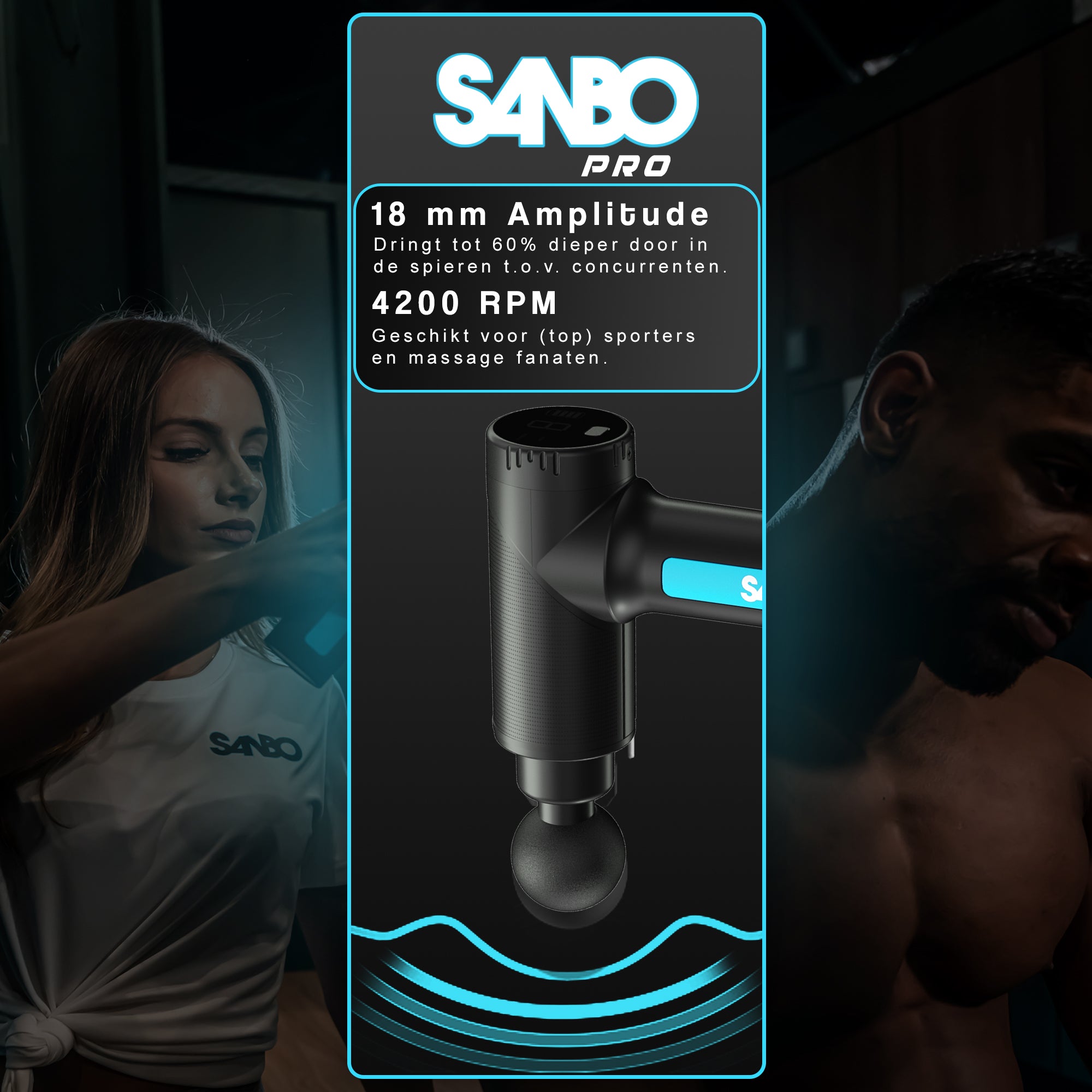 SANBO Massage Gun Pro - SANBO Sports